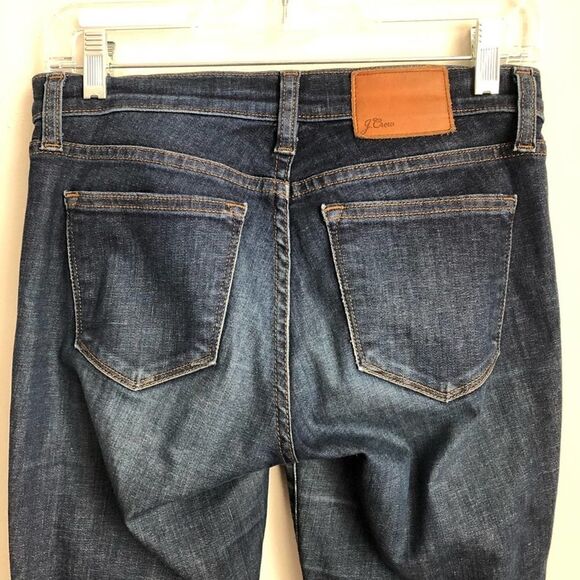 J.Crew Toothpick Rip Knee Skinny Jeans size 26 - Picture 8 of 9